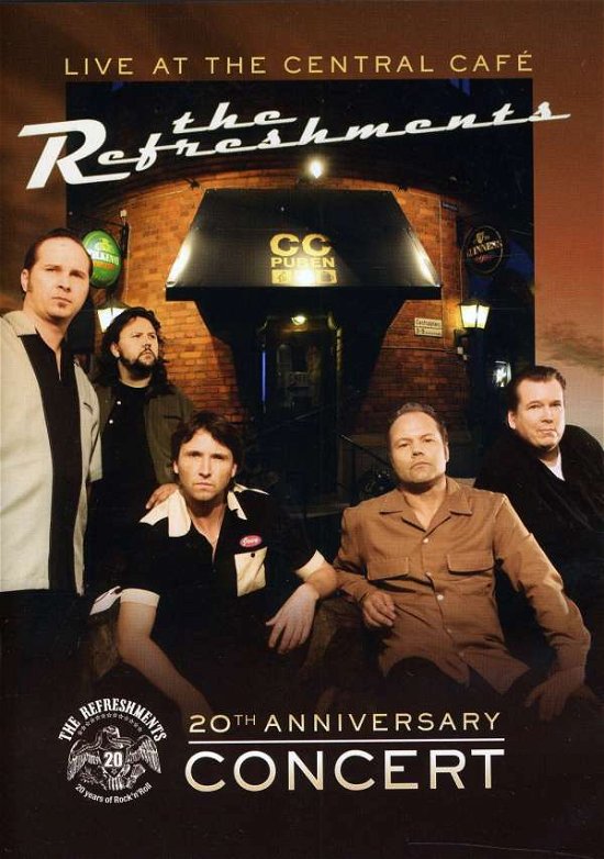 Cover for Refreshments · Live at the Central Café (DVD) (2010)