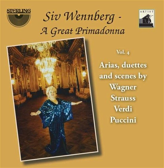 Cover for Strauss / Wennberg · Siv Wennberg - a Great Primado (CD) (2013)