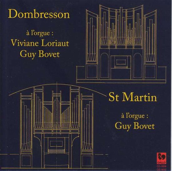 Cover for Bovet, Guy &amp; Viviane Loriaut · Dombresson - St Martin (CD) (2020)