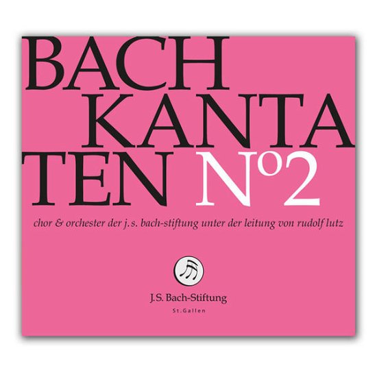 Cover for Bach,j.s. / Stiftung / Lutz · Cantatas 2 (CD) (2015)