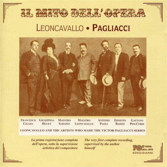 I Pagliacci - Leoncavallo - Musik - BON - 8007068112029 - 1 augusti 1996