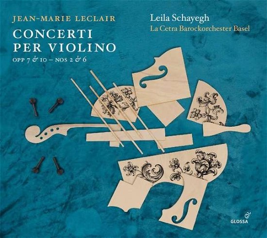 Concerti Per Violino Op.7 & 10 Nos. 2 & 6 - J.M. Leclair - Musiikki - GLOSSA - 8424562242029 - perjantai 1. helmikuuta 2019