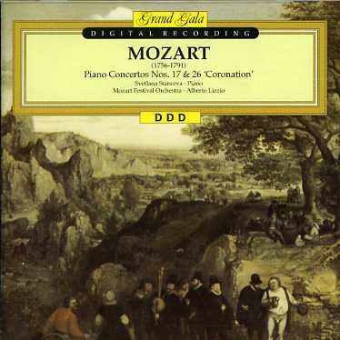 Cover for Mozart / Stanceva / Mozart Festival Orch / Lizzio · Mozart: Pno Ctos Nos 23 &amp; 26 (CD) (2013)