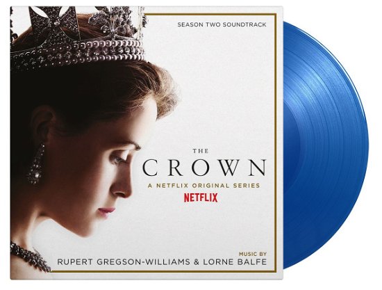 Cover for The Crown Season 2 (Soundtrack) (LP) [Royal Blue Vinyl edition] (2023)