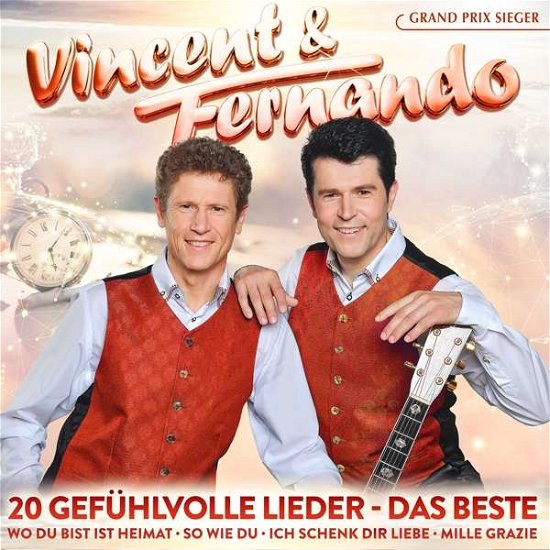Cover for Vincent &amp; Fernando · 20 gefühlvolle Lieder: Das Beste (CD) (2019)