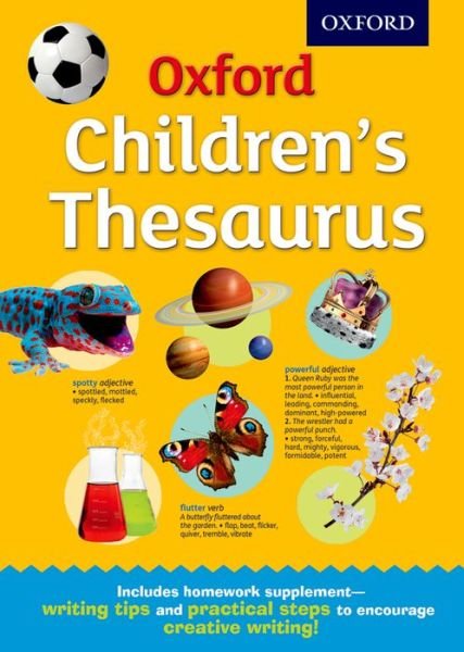Cover for Oxford Dictionaries · Oxford Children's Thesaurus (Book) (2015)