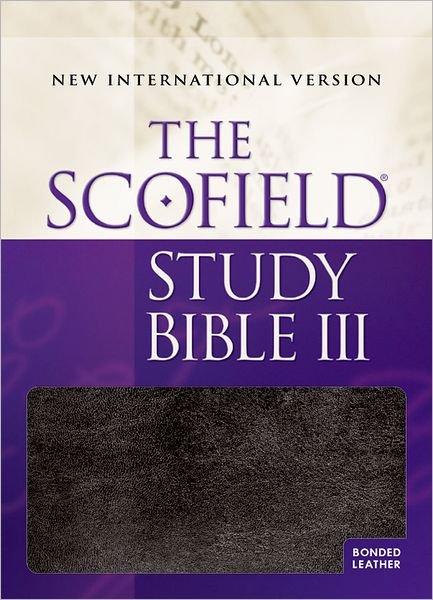 Cover for C I Scofield · The Scofield Study Bible Iii, Niv (Leather Book) [Black Bonded] (2004)
