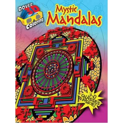 Cover for Marty Noble · 3-D Coloring Book - Mystic Mandalas - Dover 3-D Coloring Book (Paperback Bog) (2011)