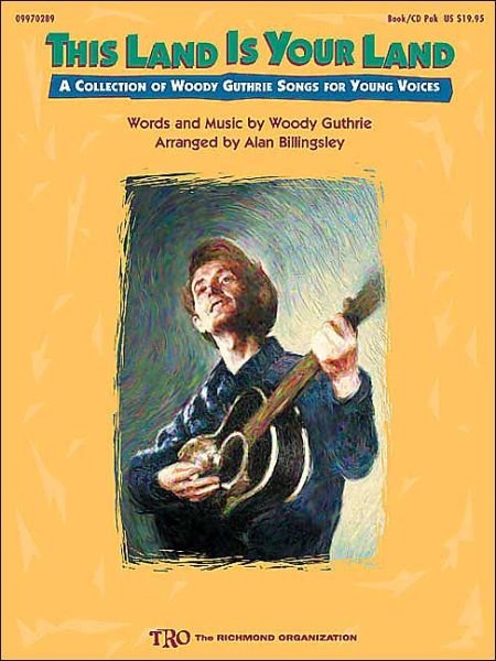 Cover for Woody Guthrie · This Land is Your Land (Collection of Woody Guthrie Songs) (Taschenbuch) (2002)