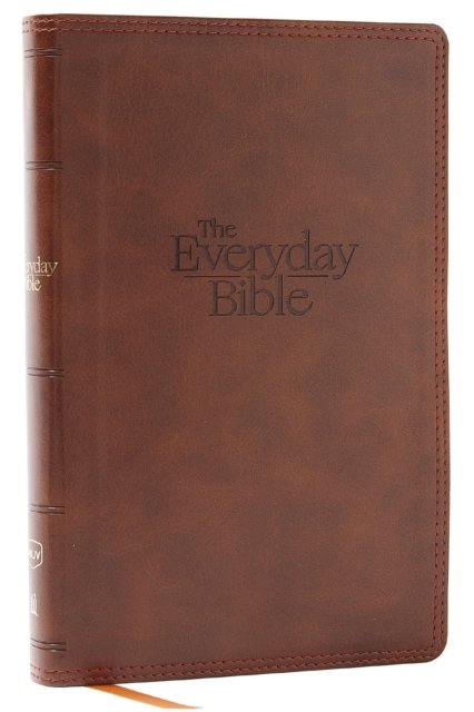 NKJV, The Everyday Bible, Brown Leathersoft, Red Letter, Comfort Print: 365 Daily Readings Through the Whole Bible - Thomas Nelson - Libros - Thomas Nelson Publishers - 9780785263029 - 9 de noviembre de 2023