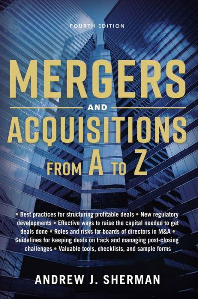 Cover for Andrew Sherman · Mergers And Acquisitions From A To Z (Inbunden Bok) [4th edition] (2018)