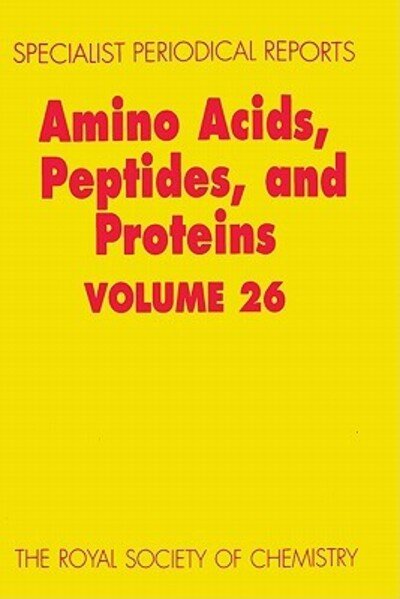 Cover for Royal Society of Chemistry · Amino Acids, Peptides and Proteins: Volume 26 - Specialist Periodical Reports (Inbunden Bok) (1995)