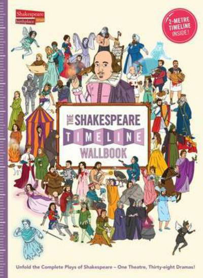 The Shakespeare Timeline Wallbook - What on Earth Wallbook - Christopher Lloyd - Kirjat - What on Earth Publishing Ltd - 9780995482029 - keskiviikko 1. helmikuuta 2017
