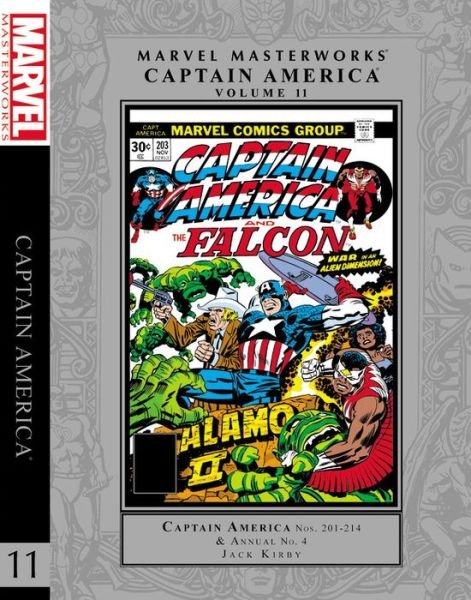 Cover for Jack Kirby · Marvel Masterworks: Captain America Vol. 11 (Hardcover Book) (2019)