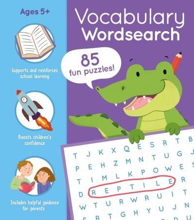 Cover for Annabel Savery · Vocabulary Wordsearch: Over 85 Fun Puzzles! (Paperback Book) (2022)