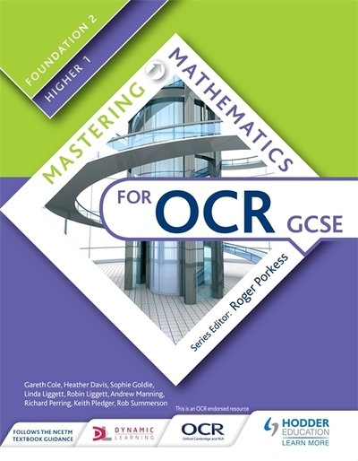 Cover for Gareth Cole · Mastering Mathematics for OCR GCSE: Foundation 2/Higher 1 - Mastering Mathematics for OCR GCSE (Paperback Book) (2015)