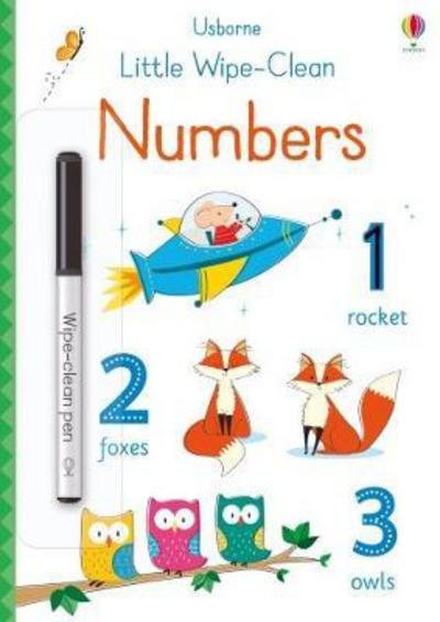 Little Wipe-Clean Numbers - Little Wipe-Cleans - Felicity Brooks - Bøger - Usborne Publishing Ltd - 9781474951029 - 28. juni 2018