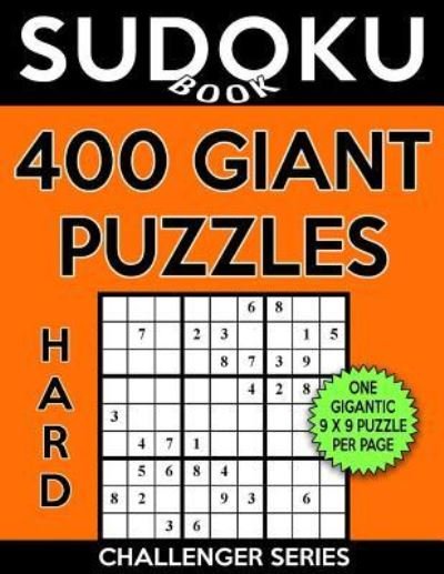 Cover for Sudoku Book · Sudoku Book 400 Hard GIANT Puzzles (Pocketbok) (2017)