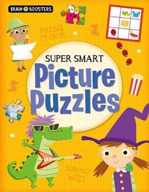 Cover for Kate Overy · Brain Boosters: Super-Smart Picture Puzzles - Brain Boosters (Paperback Book) (2019)