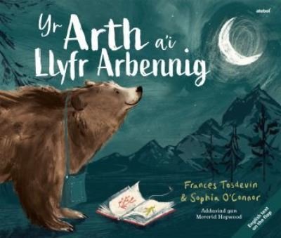 Cover for Frances Tosdevin · The Arth a'i Llyfr Arbennig, Yr / Bear and her Book (Paperback Book) [Bilingual edition] (2024)