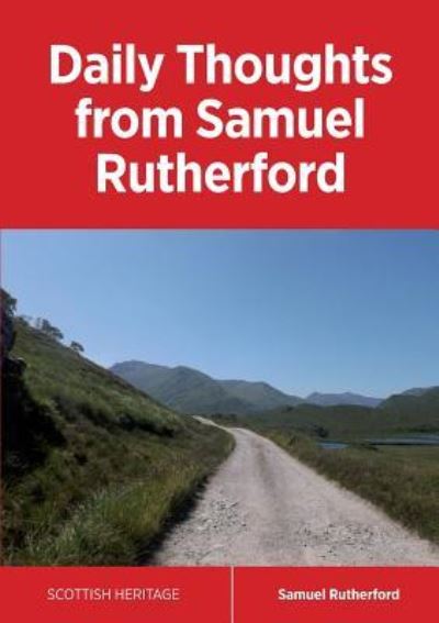 Cover for Samuel Rutherford · Daily Thoughts from Samuel Rutherford (Taschenbuch) (2017)