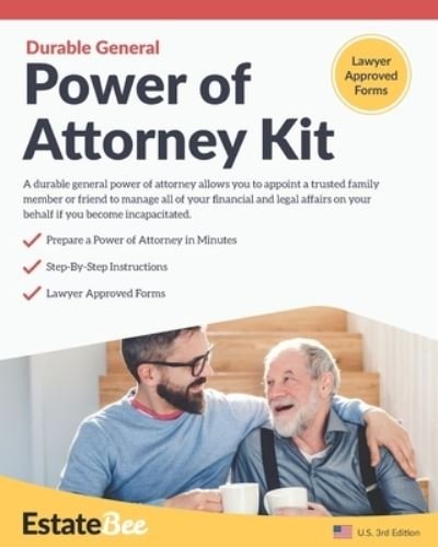 Durable General Power of Attorney Kit - Estatebee - Books - Estatebee Limited - 9781913889029 - January 9, 2021