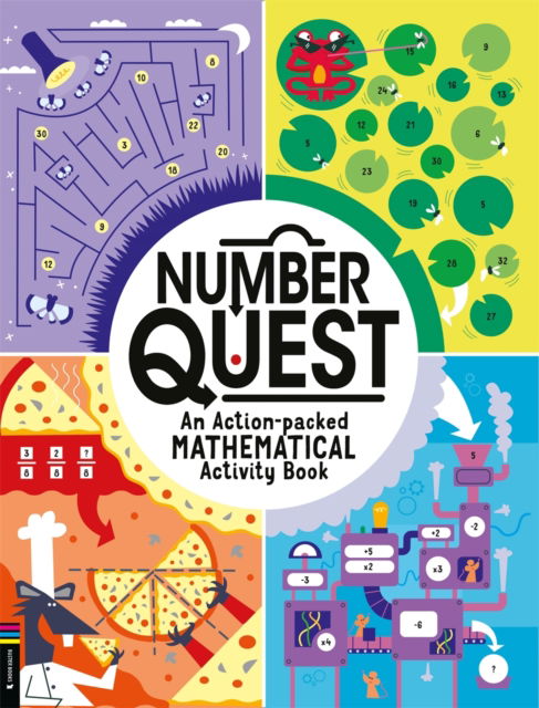 Cover for Buster Books · Number Quest: An Action-packed Mathematical Activity Book (Pocketbok) (2025)