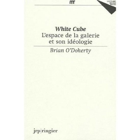 Cover for Brian O'Doherty · Brian O'Doherty: White Cube (Paperback Book) (2009)