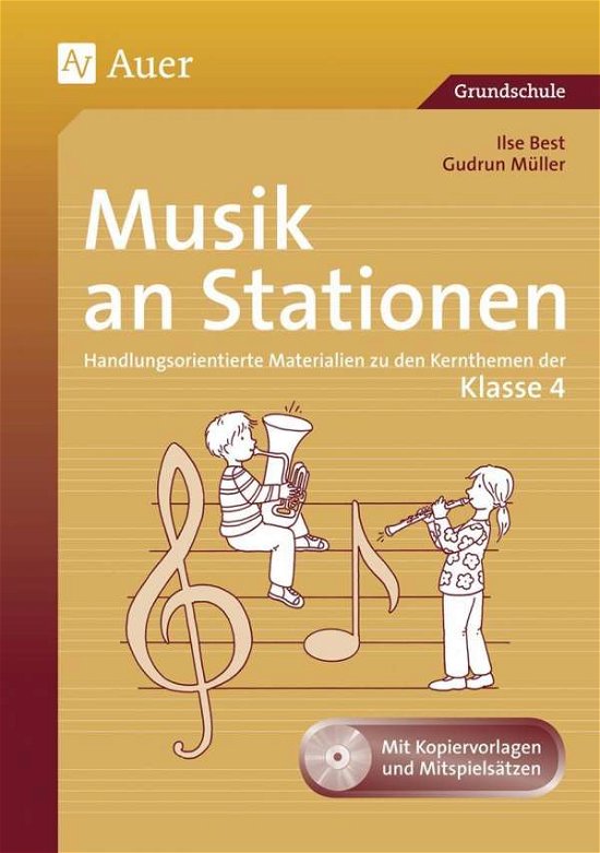 Cover for Ilse Best · Musik an Stationen 4 (Pocketbok) (2011)