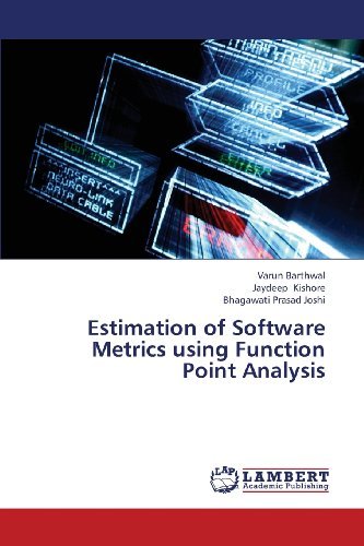 Cover for Bhagawati Prasad Joshi · Estimation of Software Metrics Using Function Point Analysis (Paperback Bog) (2013)
