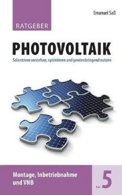 Cover for Saß · Ratgeber Photovoltaik, Band 5 (Bog) (2017)