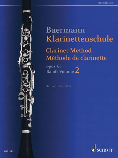 Cover for Carl Baermann · Clarinet Method Op. 63 Vol.2: No. 34-52 (Book) [Revised, Multilingual edition] (2015)