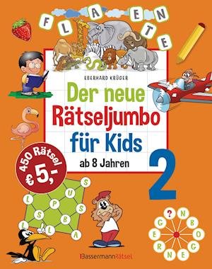 Cover for Eberhard Krüger · Der neue Rätseljumbo für Kids 2 (Paperback Book) (2021)