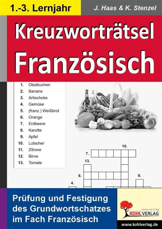 Cover for Haas · Kreuzworträtsel Französisch (Book)