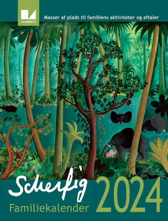 Hans Scherfig familiekalender 2024 - Hans Scherfig - Boeken - LAMBERTH - 9788775662029 - 12 mei 2023