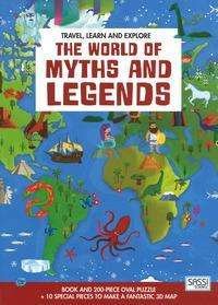 Cover for Matteo Gaule · The World of Myths and Legends - Travel Learn &amp; Explore (Hardcover bog) (2018)