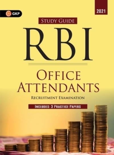 Cover for G K Publications (P) Ltd · Rbi 2021 Office Attendants Guide (Pocketbok) (2021)
