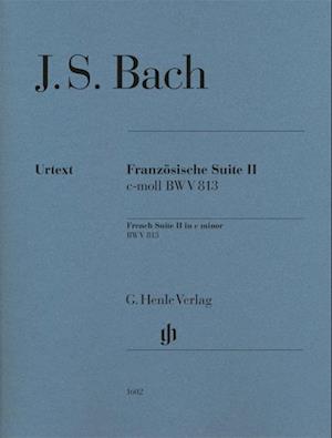 Cover for Johann Sebastian Bach · French Suite II c minor BWV 813 (Paperback Book) (2022)