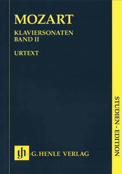 Cover for Wolfgang Amadeus Mozart · Klavierson.Stud.2.HN9002 (Bok)