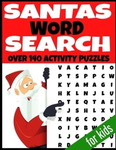 Cover for Sc Lee Press · Santas Word Search (Paperback Bog) (2020)