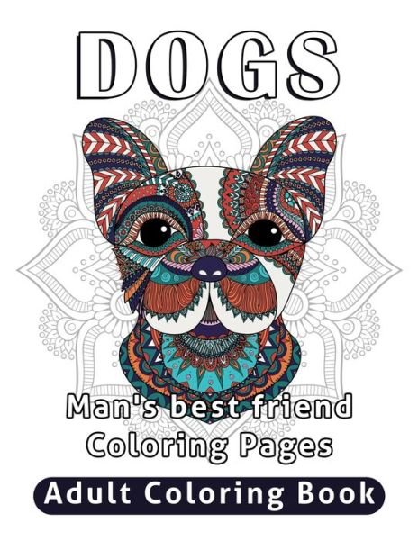 Cover for Grace Adrian · Dogs Adult Coloring Book (Pocketbok) (2020)