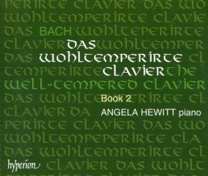 Cover for Angela Hewitt · Bach the Welltempered Clavie (CD) (1999)