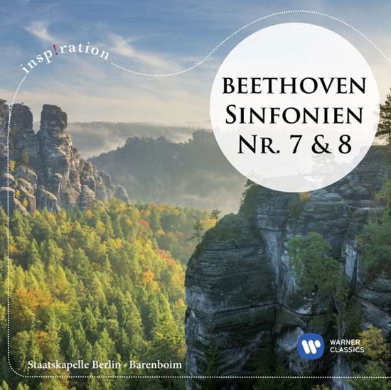 Beethoven: Sinfonien Nr. 7 & 8 - Daniel Barenboim - Musiikki - Teldec Classics International - 0190295373030 - perjantai 27. syyskuuta 2019