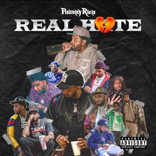 Cover for Philthy Rich · Real Hate (CD) (2021)