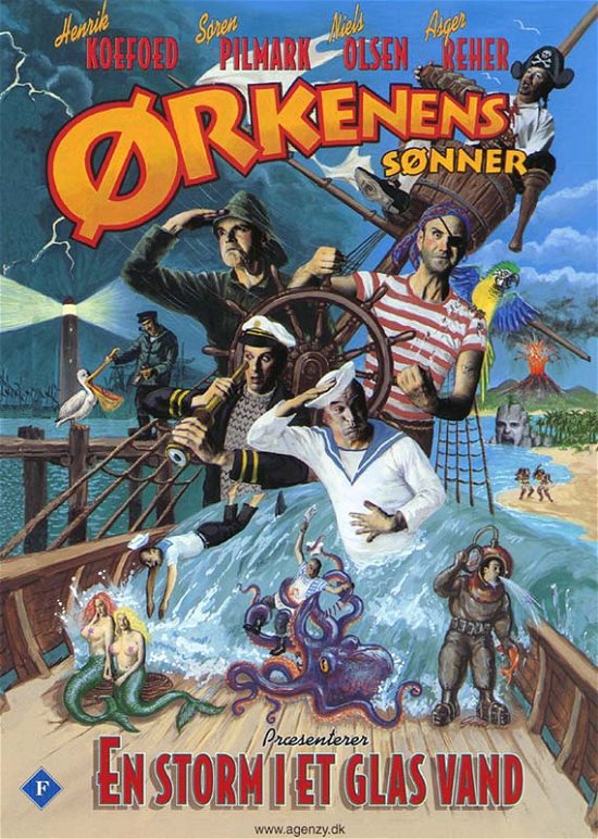Cover for Ørkenens Sønner · En Storm I et Glas Vand (Inkl Cd) (DVD) (2007)