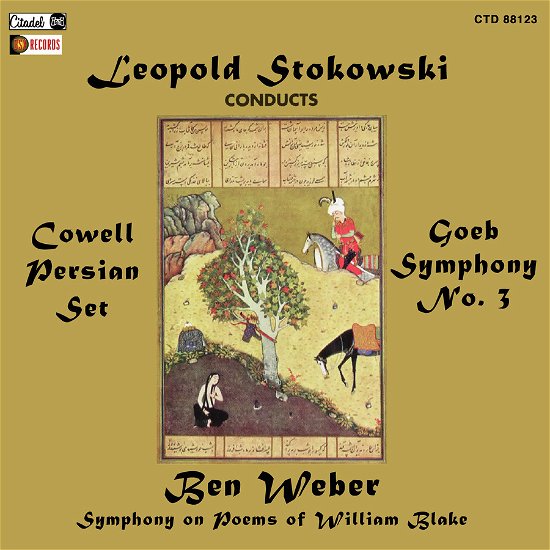 Leopold Stokowski Conducts Henry Cowell, Roger Goeb, Ben Weber - Henry Cowell - Musik - MVD - 0712187490030 - 17. november 2023