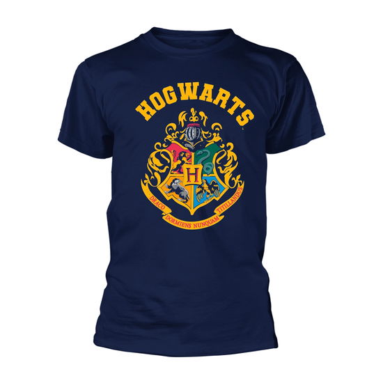 Cover for Harry Potter · Hogwarts (T-shirt) [size S] [Blue edition] (2021)