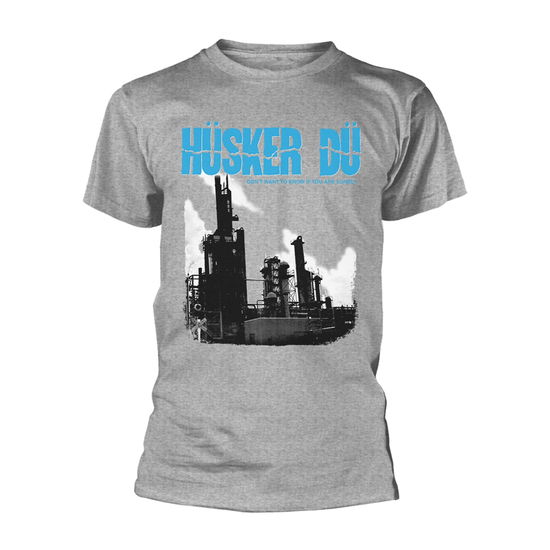 Cover for Husker Du · Don't Want to Know if You Are Lonely (Grey) (T-shirt) [size XXL] [Grey edition] (2018)