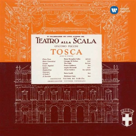 Puccini / Tosca 1 (1953) - Maria Callas - Musikk - WARNER CLASSICS - 0825646341030 - 22. september 2014