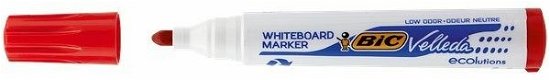 Bic - Bic Velleda Whiteboard Marker 1701 Red Pk12 - Bic - Spiel - Bic - 3086121701030 - 